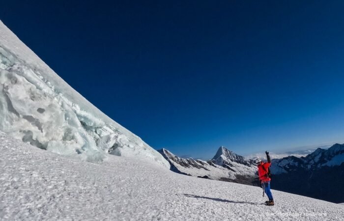 Artesonraju Glacier