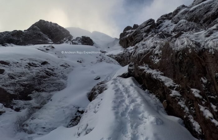 Ascending Nevado Mateo