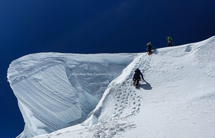 Day of ascent to Campo II