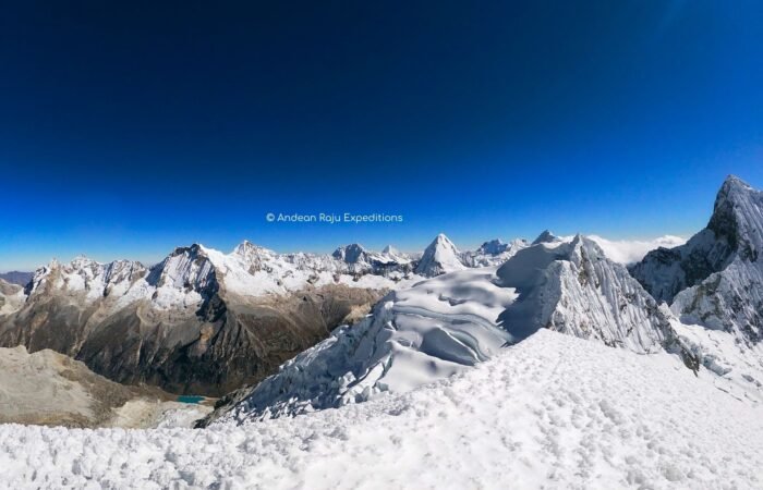 Main mountains from the Nevaod Pisco summit
