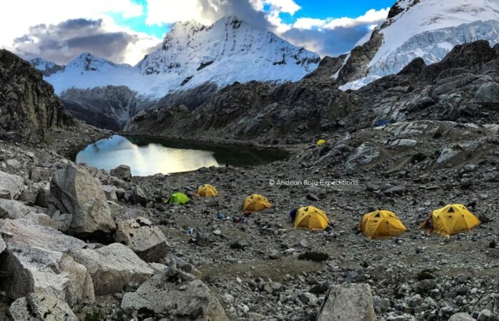 Moraine Camp of Yanapaccha