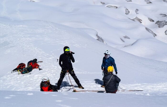 Mountain rescue course