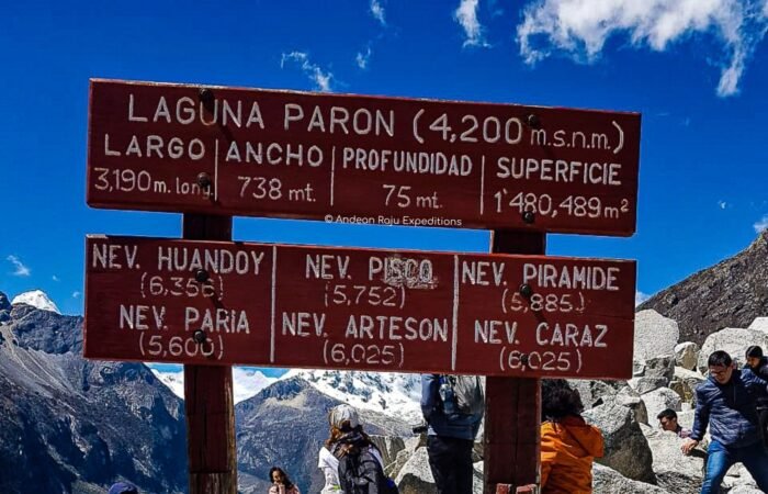 Paron viewpoint at 4,200 masl