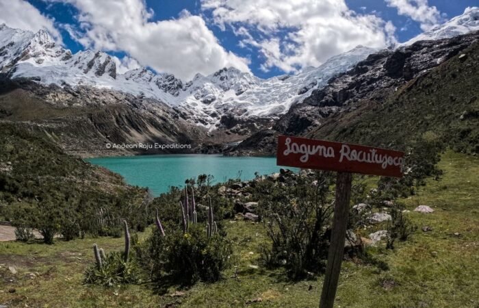 Rocotuyoc Lake and Paccharaju Mountain