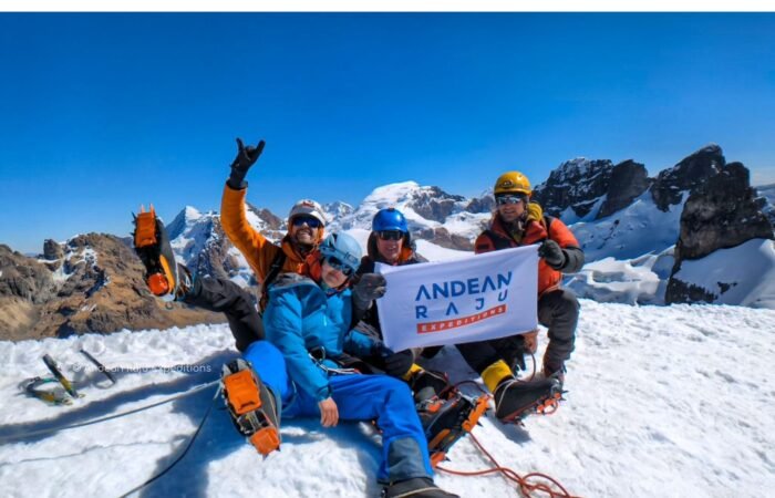 Summit of Nevado Hurapascaa