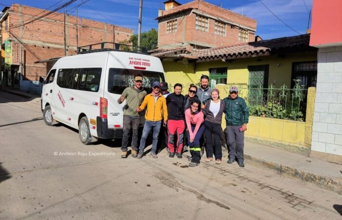 The starting point for this expedition is Huaraz