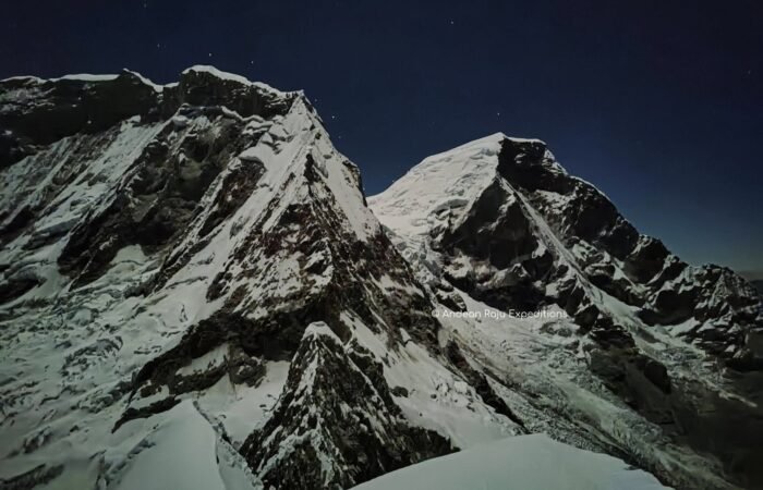 View of Huascaran Sur an Norte