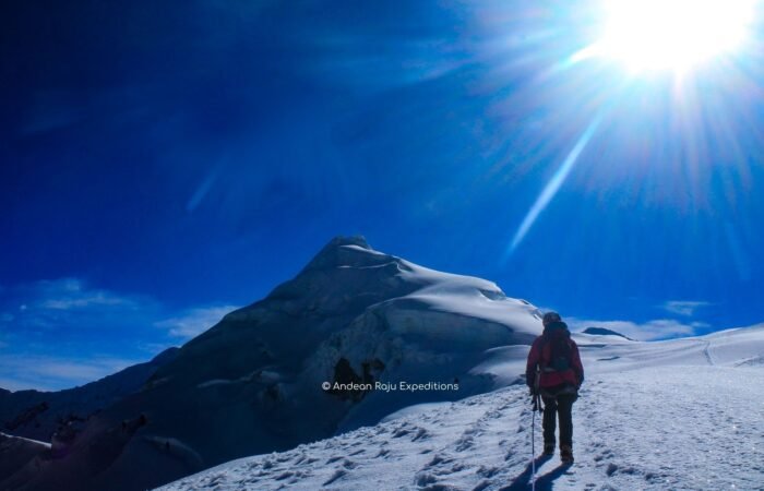 View of Nevado Ishinca