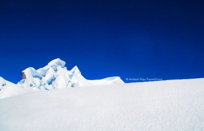 View of Nevado Ranrapalca summit