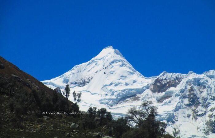View of Tocllaraju Mountan