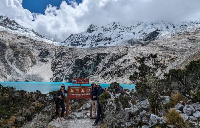 Our group at Laguna 69