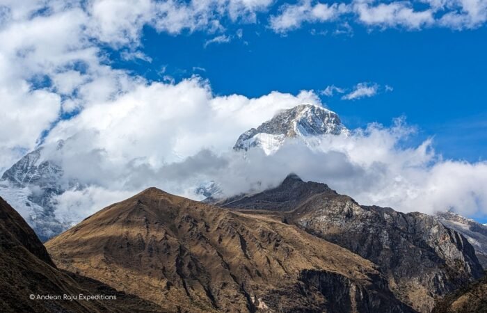 View of Huascaran Mountain
