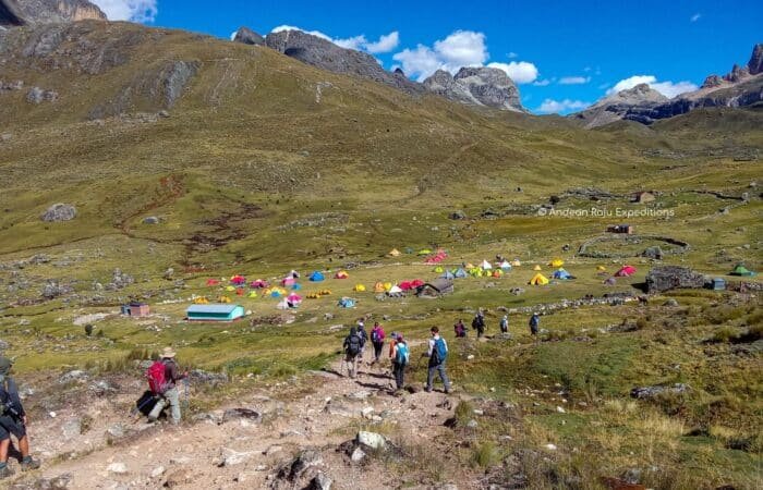 Huayhuash Camp site