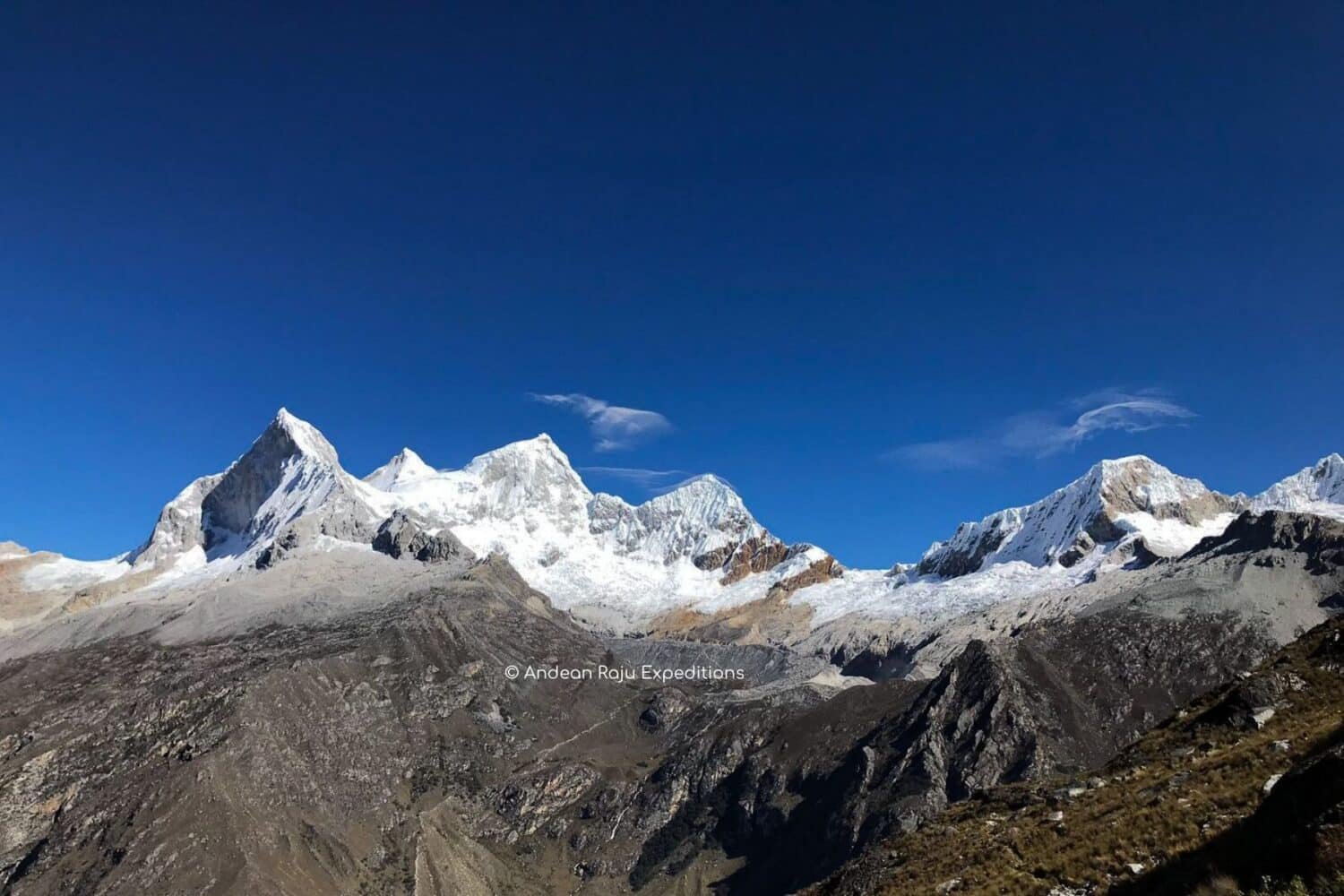 Huandoy and Pisco Mountain